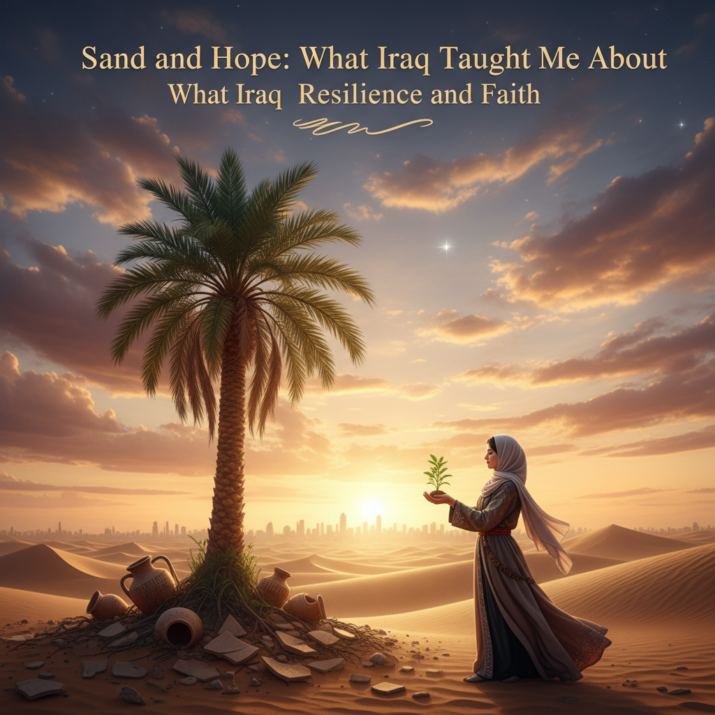 Sand and Hope — what Iraq taught Joseph R. Pinon about resilience and faith